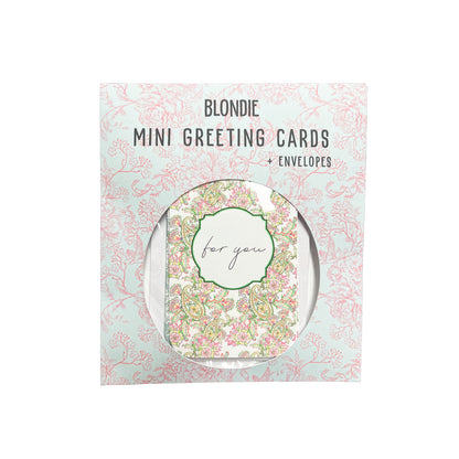 Floral Mini Greeting Cards