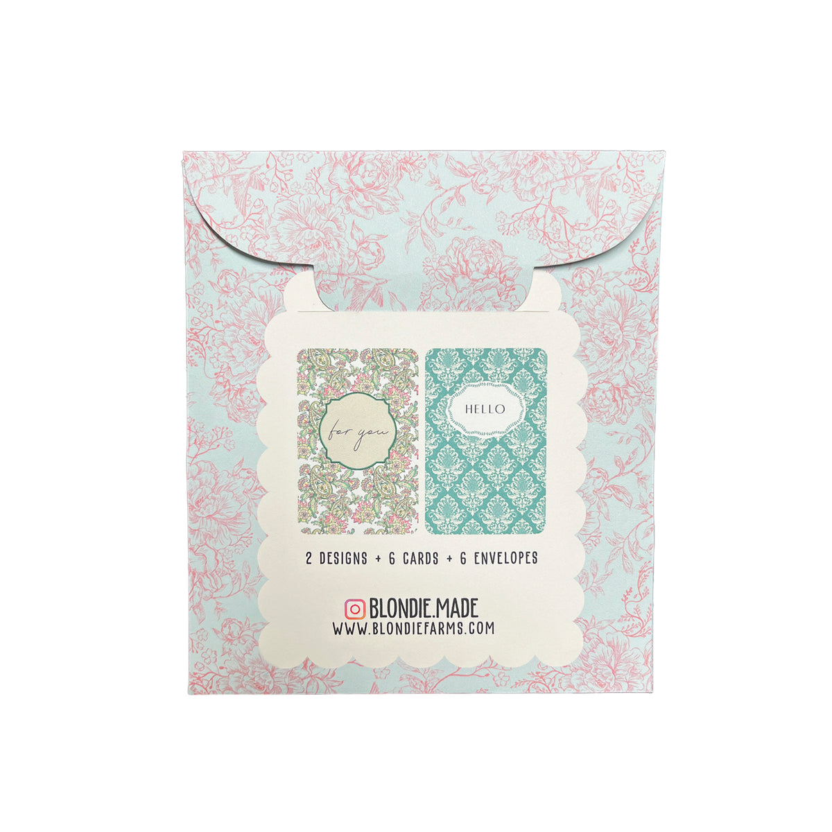 Floral Mini Greeting Cards