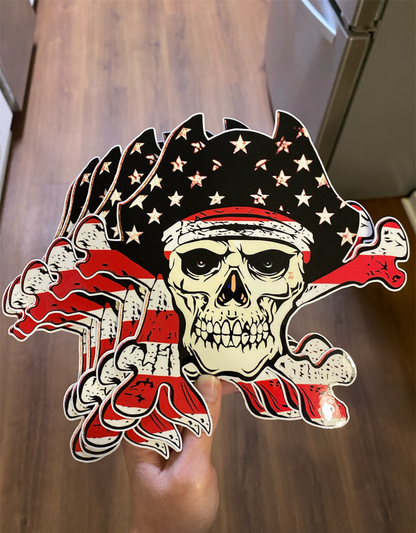 USA Skull and Crossbones