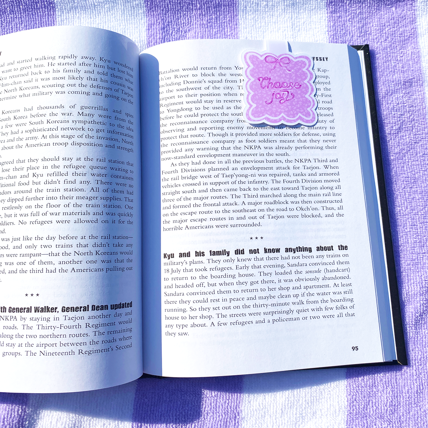 Choose Joy Blondie Magnetic Bookmark and Art