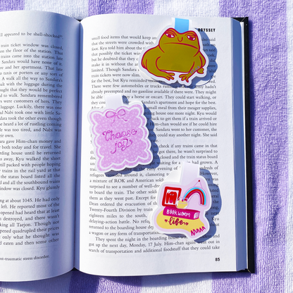 Choose Joy Blondie Magnetic Bookmark and Art