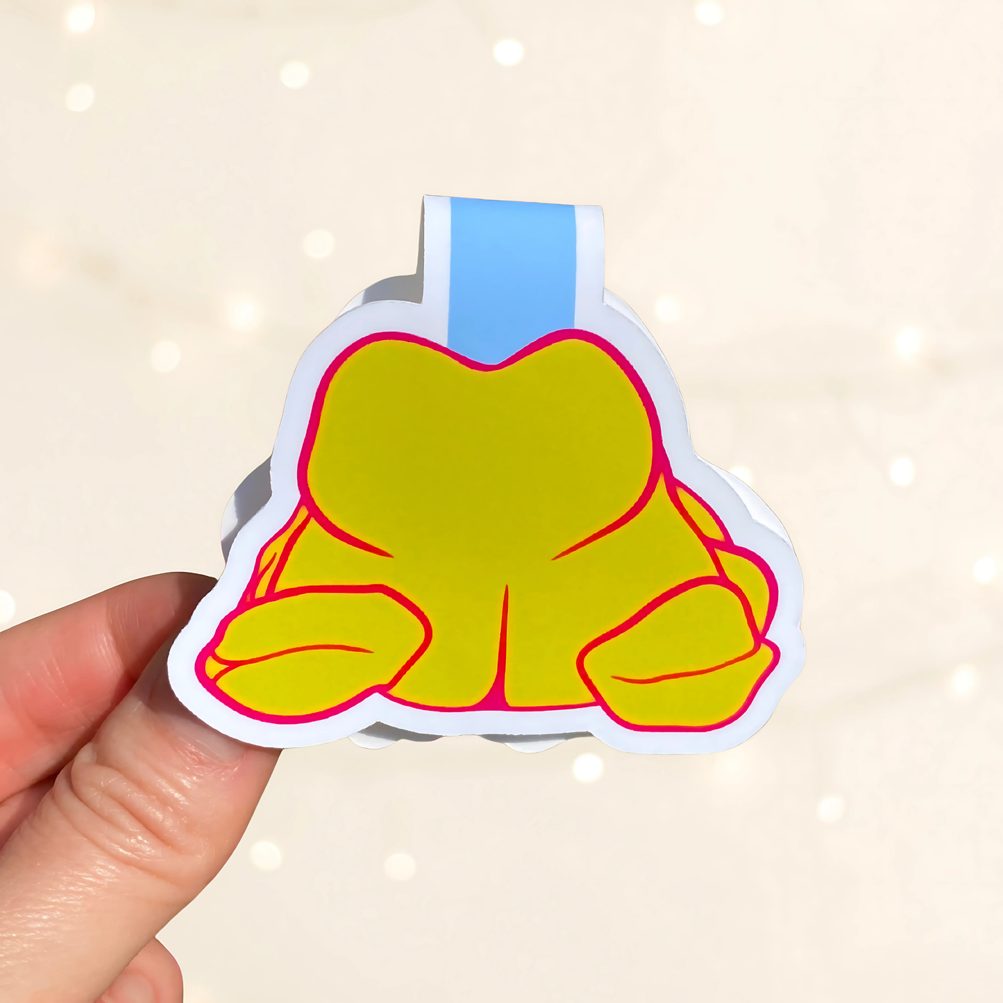 Feelin’ Froggy Magnetic Bookmark